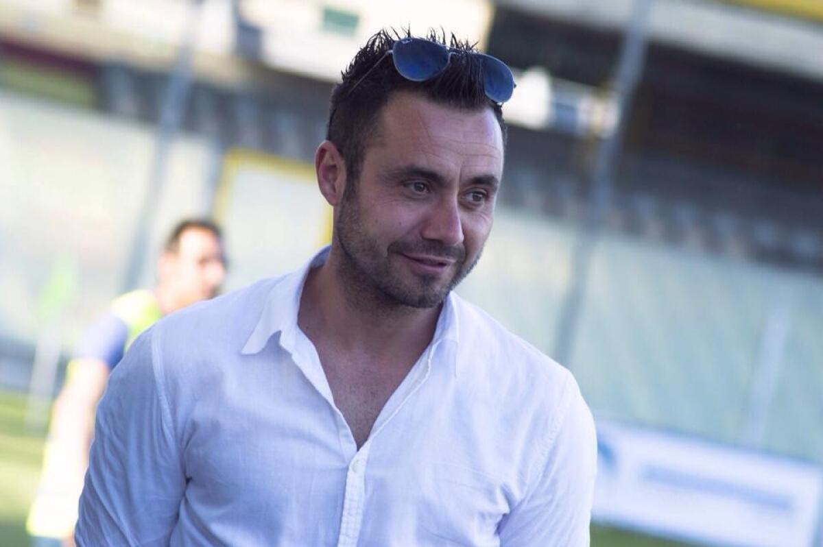 De Zerbi: "Vittoria pesante, fastidio per i fischi" - Foto dalla pagina Facebook di Roberto De Zerbi