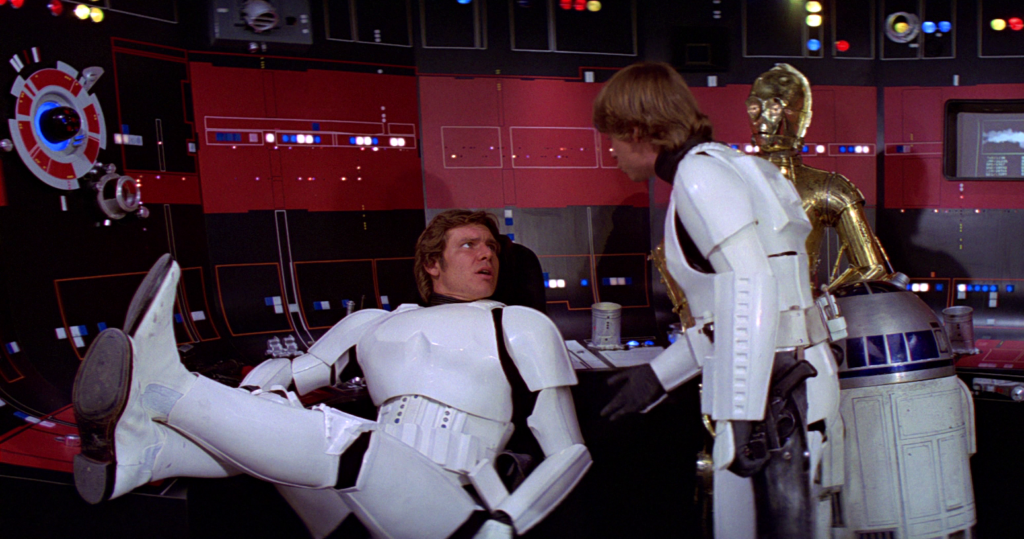 Han e Luke in Episodio IV.Da: wookieepedia