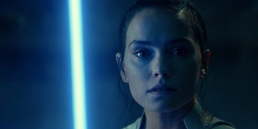 Rey nel finale di The Rise of Skywalker