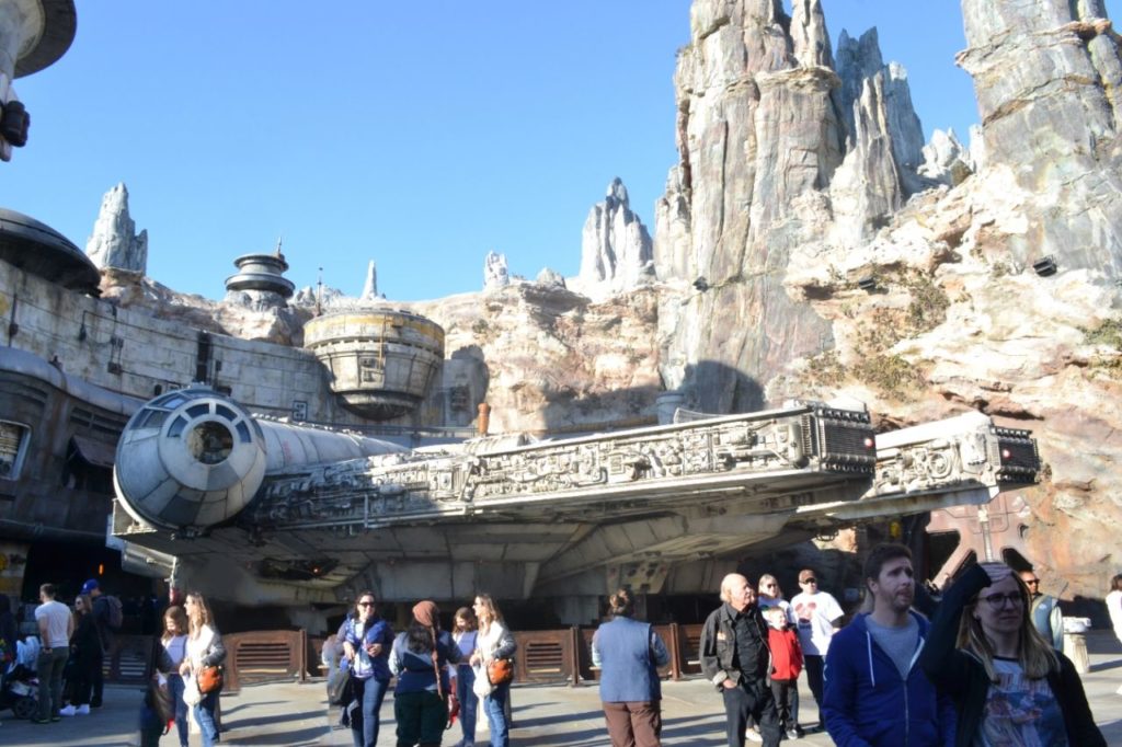 La riproduzione del Millennium Falcon