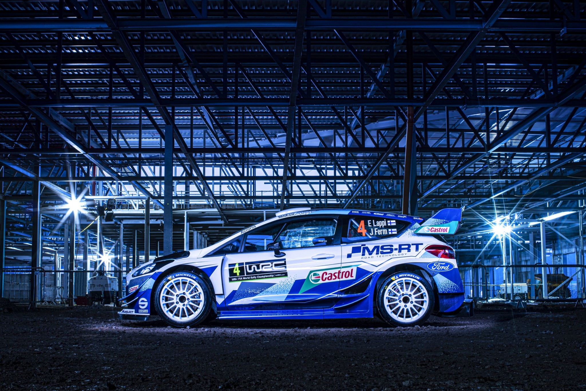 2020 FIA World Rally Championship - Ford Fiesta WRC 2020 Livery -January 2020 -Photo: Drew Gibson