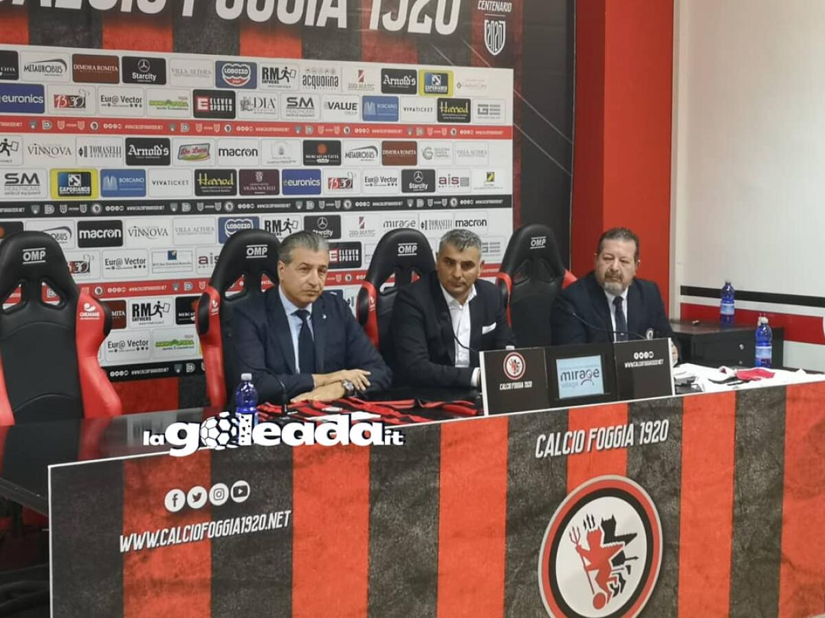 Calcio Foggia, Felleca: "Tutti uniti. Corda non si tocca" - Conferenza stampa - foto di Mario Mescia per lagoleada.it/RIPRODUZIONE RISERVATA