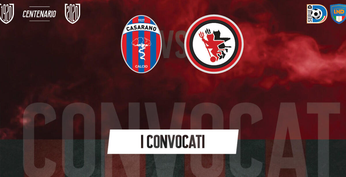 Serie D, i convocati da Corda per Casarano-Calcio Foggia - 