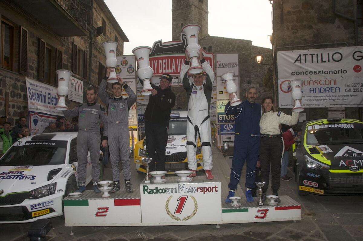 Papadimitriou si aggiudica l'11° Rally della Val D'Orcia - 