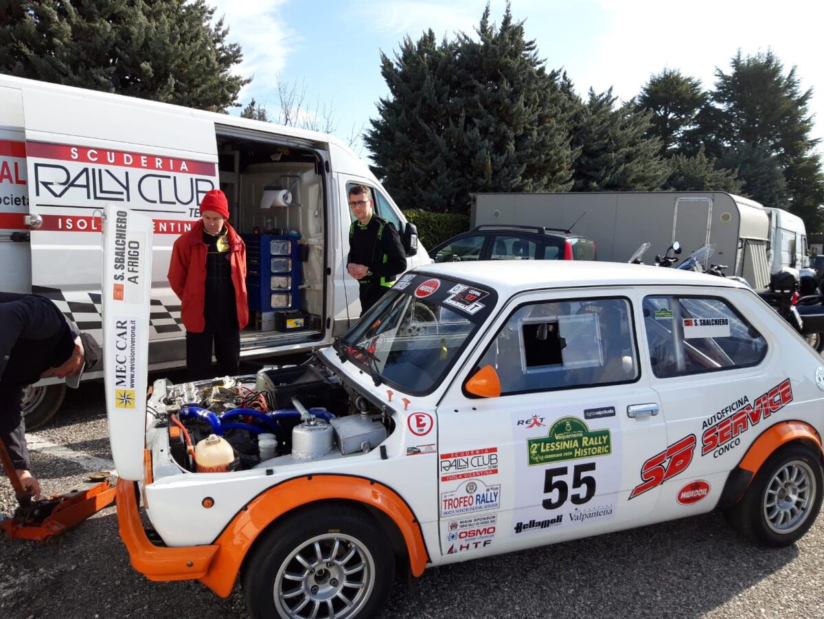 RC Isola Vicentina dopo il Lessinia Historic - 