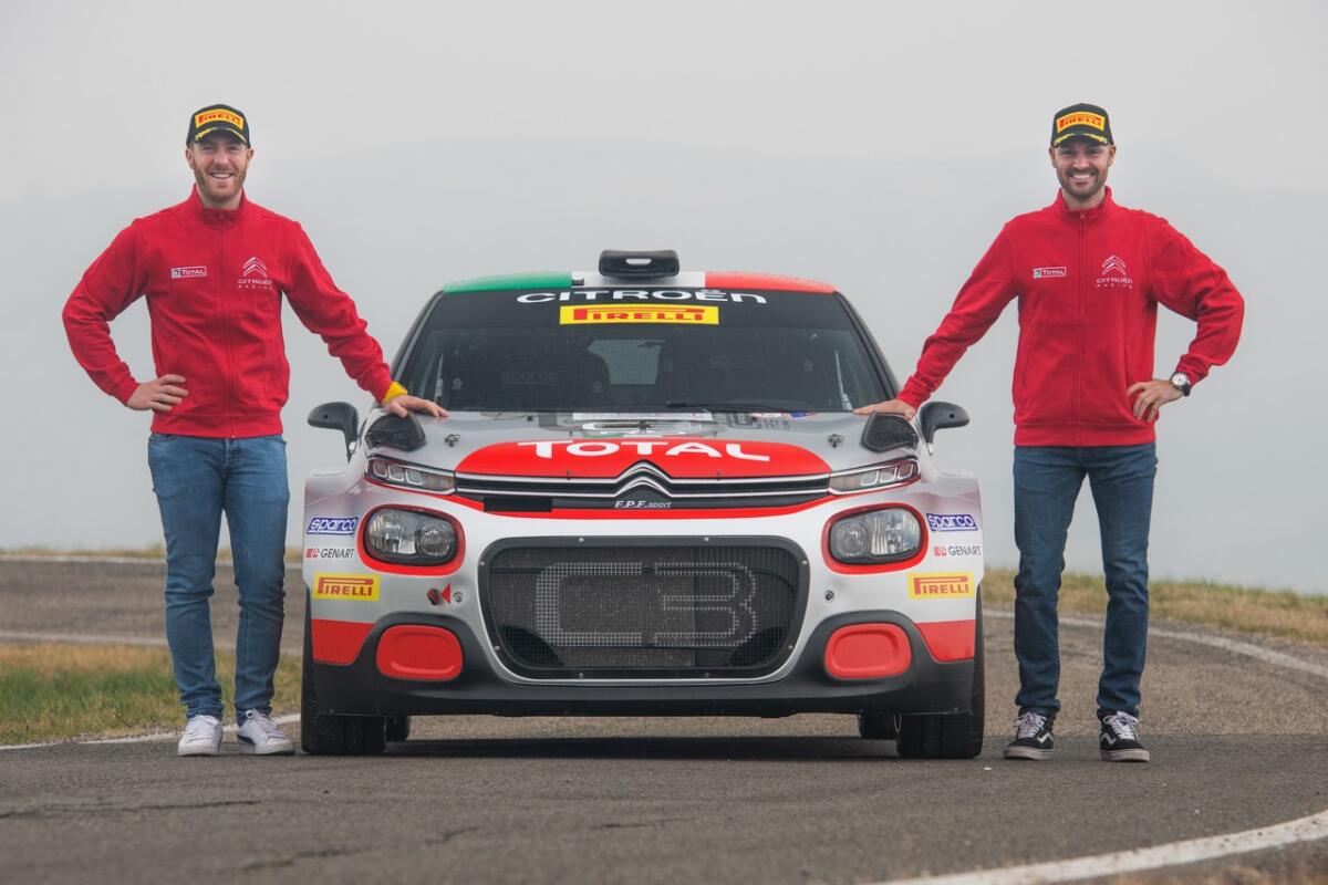 Andrea Crugnola e Pietro Ometto nel CIR con Citroen - 