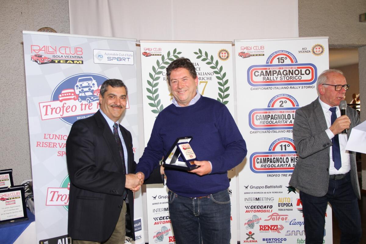 RALLY CLUB TEAM ISOLA VICENTINA FESTEGGIA LA STAGIONE 2019 - 