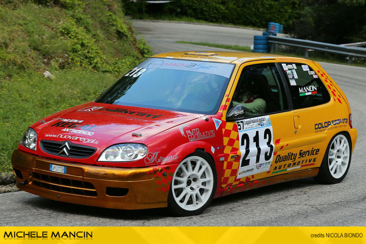 Adria Rally Show, Mancin rispolvera la Saxo - 
