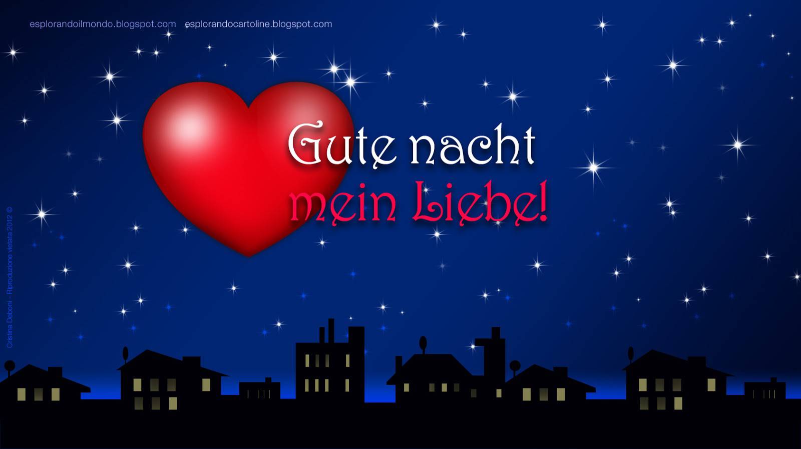 Gute Nacht mein Liebe (Buona notte mio amore)