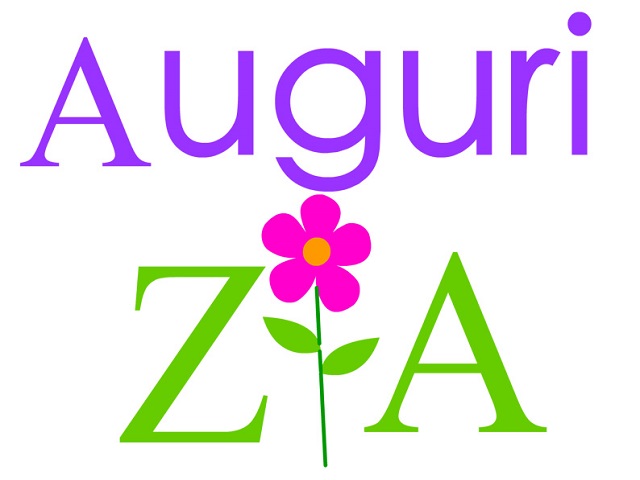 Auguri zia