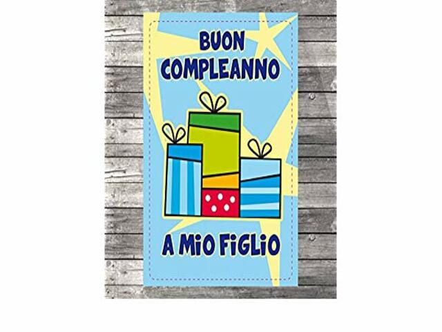 buon compleanno figlio mio gif foto