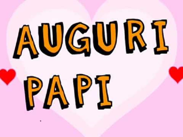 Auguri papà