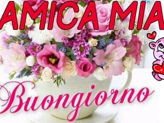 Amica Mia Buongiorno