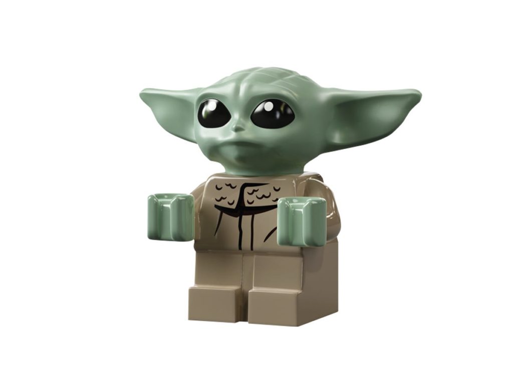La minifigure LEGO ufficiale, del personaggio più amato della serie: The Child, aka Baby Yoda!