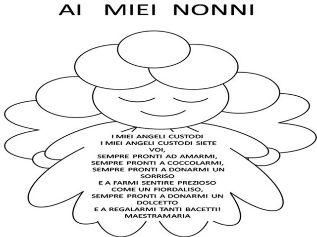 Ai miei nonni. I miei angeli custodi, i miei angeli custodi siete voi, sempre pronti ad amarmi, sempre pronti a coccolarmi, sempre pronti a donarmi un sorriso e a farmi sentire prezioso come un fiordaliso, sempre pronti a donarmi un dolcetto e a regalarmi
