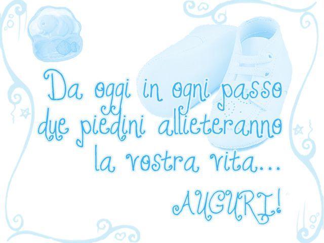 Da oggi in ogni passo due piedini allieteranno la vostra vita...AUGURI