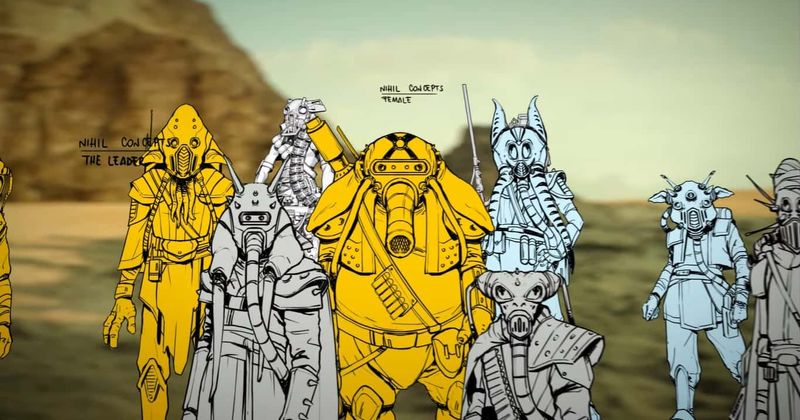 Altra concept art dei Nihil