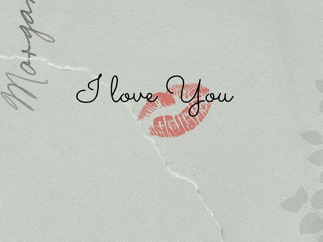 la lettera d'amore