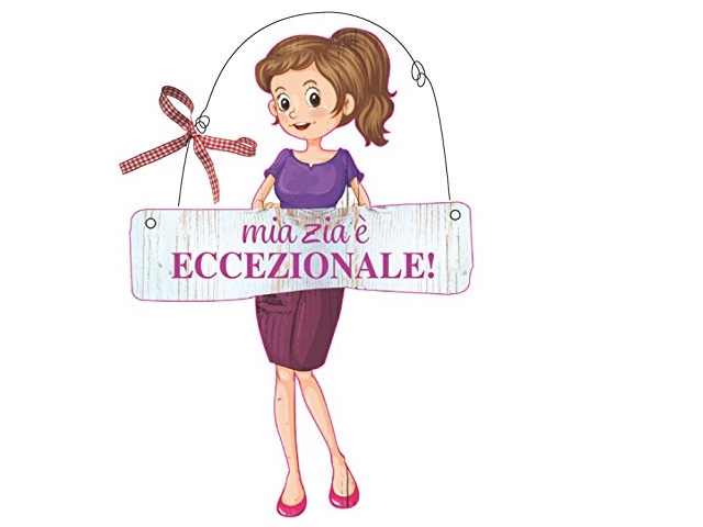 Mia zia è eccezionale!