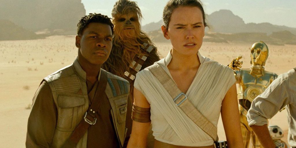 Rey e Finn sul pianeta Pasaana