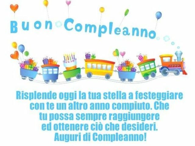 Buon compleanno. Risplenda oggi la tua stella a festeggiare con te un altro anno compiuto. Che tu possa sempre raggiungere e ottenere ciò che desideri. Auguri di Compleanno!