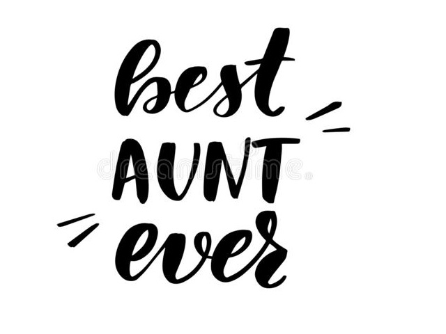 Best aunt ever (la migliore zia di sempre)