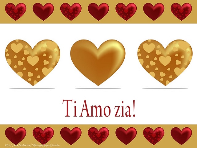 Ti amo zia!