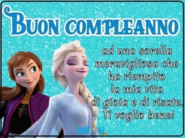 Buon compleanno a una sorella meravigliosa che ha riempito la mia vita di gioia e di risate. Ti voglio bene!