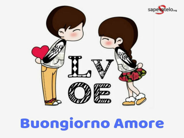 Buongiorno amore