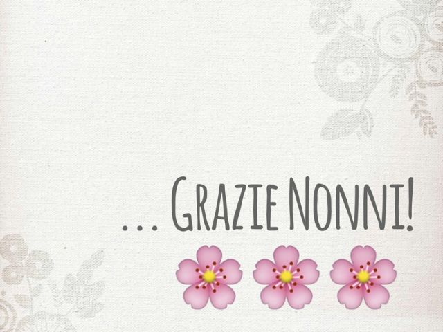 i nonni poesie