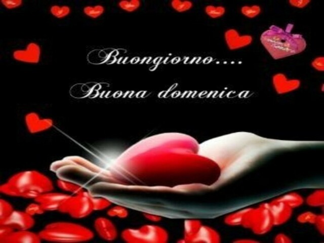 Buongiorno.... Buona domenica
