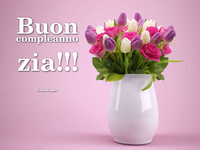 Buon compleanno zia!!!