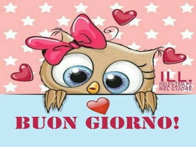 buongiorno mio dolce amore