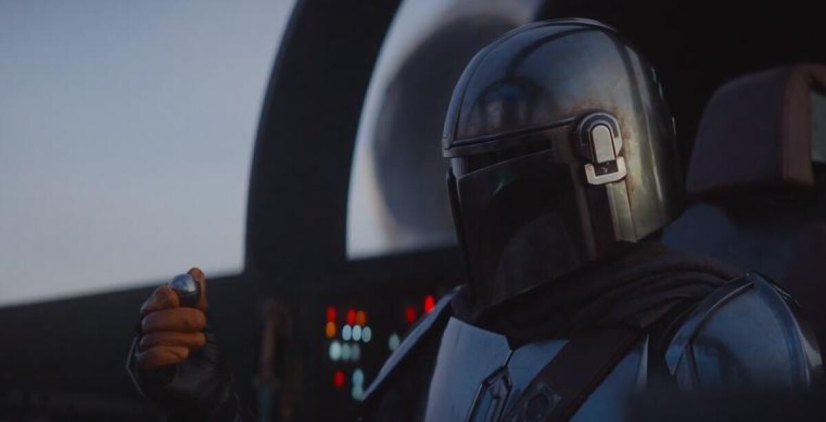 The Mandalorian: l'amore dietro la maschera - Il Mandaloriano in una scena della terza puntata