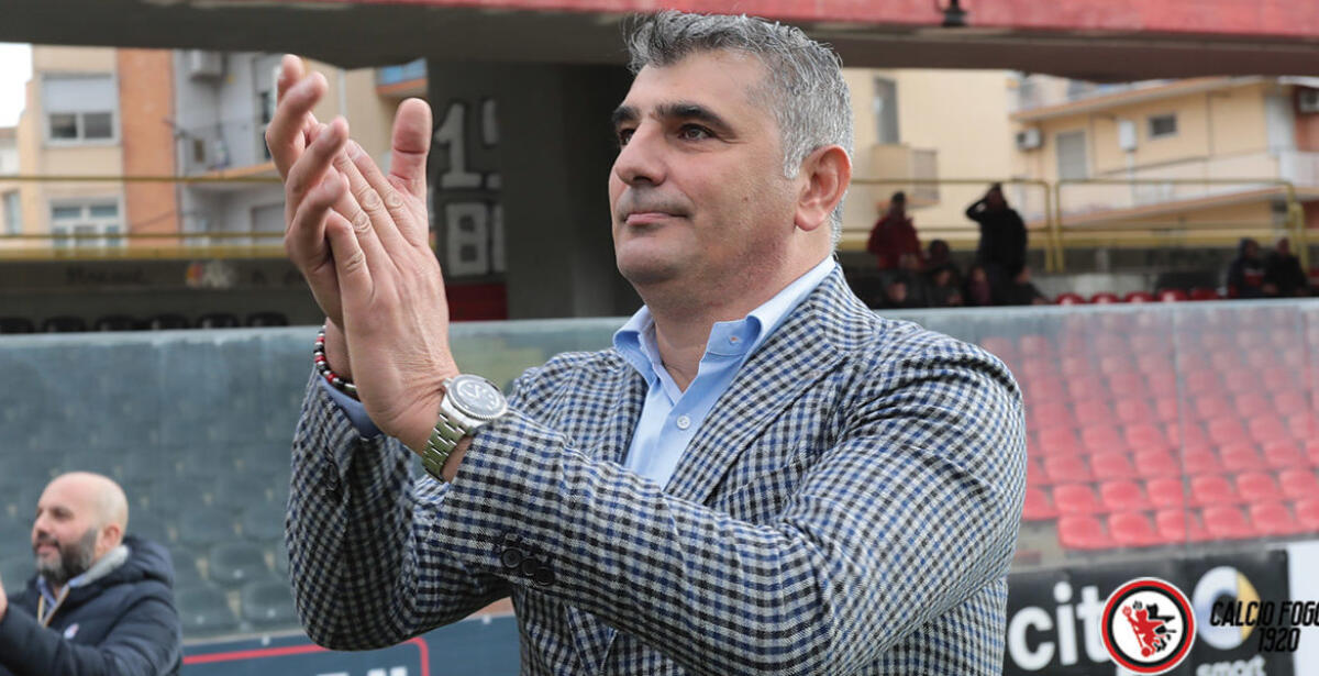Calcio Foggia, Felleca: "Campionato condizionato da eventi" - Felleca post Gladiator - Calcio Foggia 1920