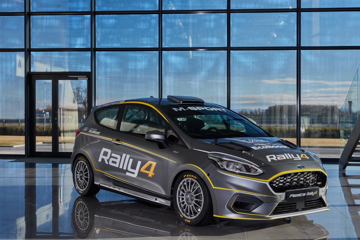 FIA ERC - La nuova Fiesta Rally4 debutta subito nell'Europeo - 