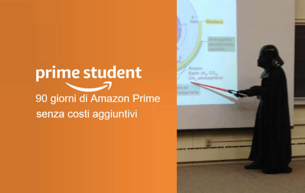 Universitari in quarantena? Ecco come iscriversi ad Amazon Prime gratis - Amazon Prime Student