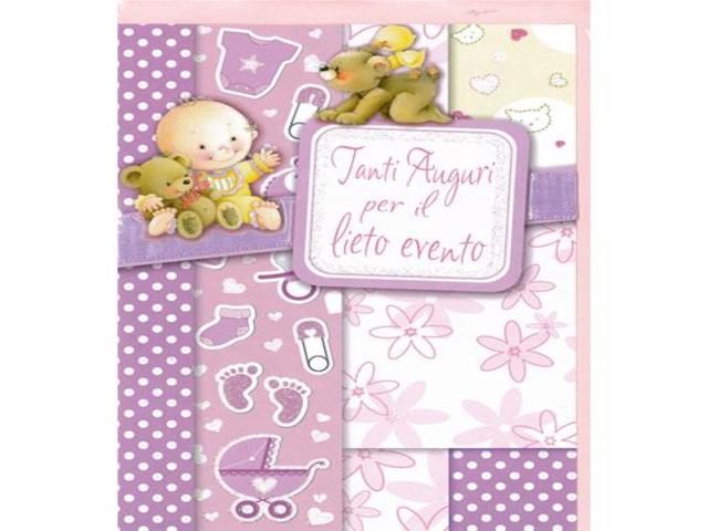 Tanti auguri per il lieto evento.