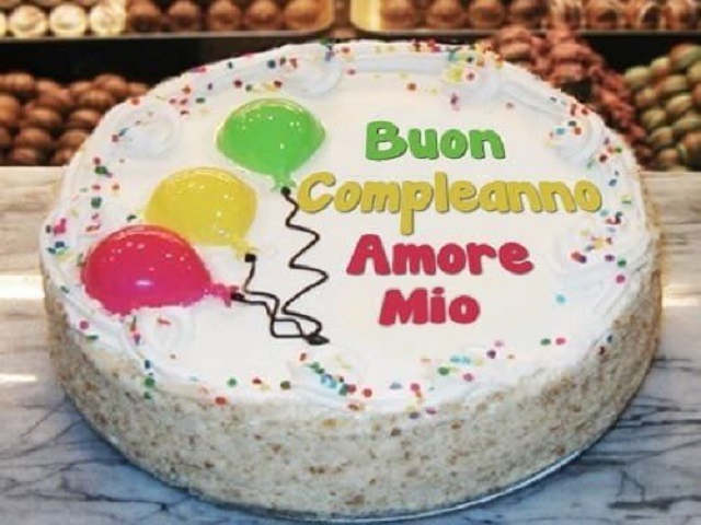Buon compleanno amore mio