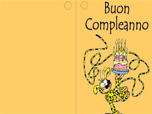 Buon compleanno
