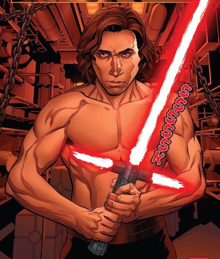Estratto dal Fumetto "The Rise of Kylo Ren" #4 Fonte:Marvel