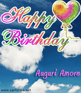Happy Birthday.Auguri amore.