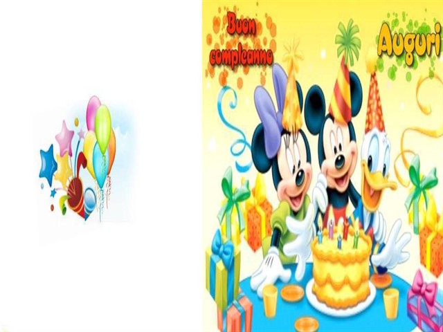 Buon compleanno, auguri!