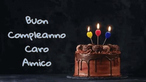 Buon Compleanno caro Amico