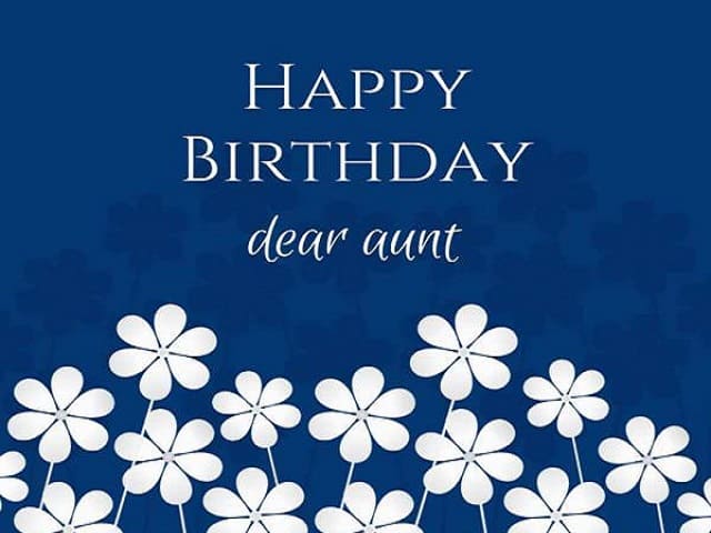 Buon compleanno cara zia