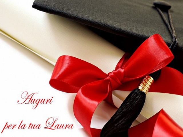 Auguri per la tua laurea