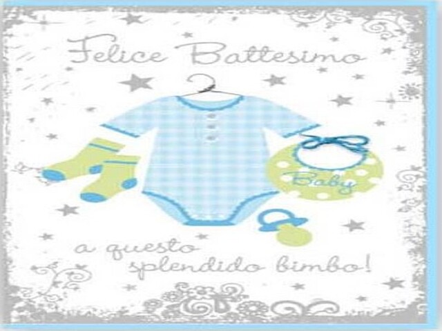 Felice Battesimo a questo splendido bimbo!