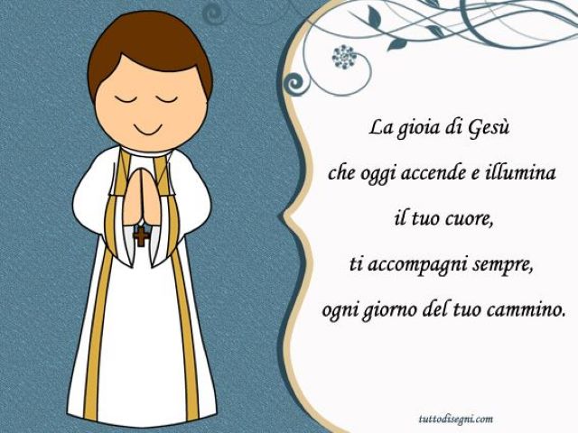 La gioia di Gesù che oggi accende e illumina il tuo cuore ti accompagni sempre, ogni giorno del tuo cammino.