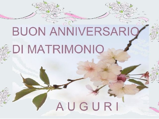 buon anniversario di matrimonio Auguri