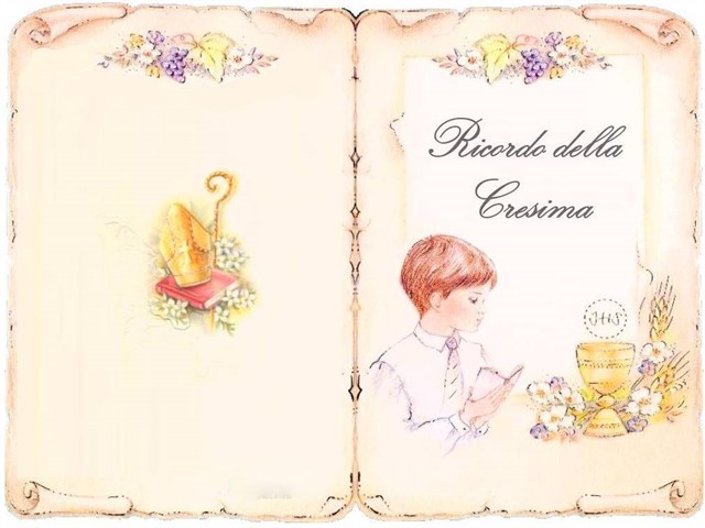 Ricordo della Cresima